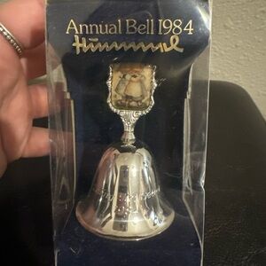 Hummel Silver Annual Bell with Colorful Accent ‘Telling her secrets’